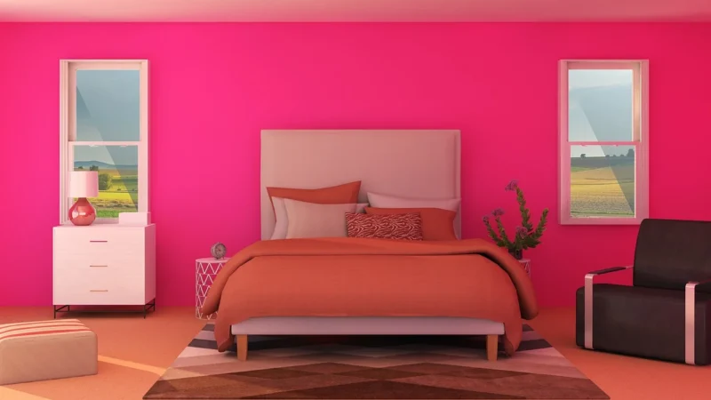 Ayyildyz Dywan dziecięcy Bambi Chmurki różowe 160x230cm (BAMBI1602300820PINK)