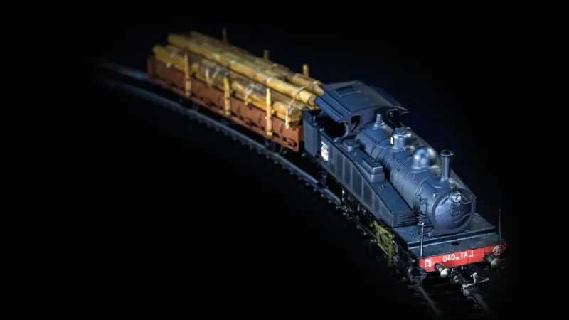 Bigjigs Toys Pociąg CN Kolei Kanadyjskich BJT446