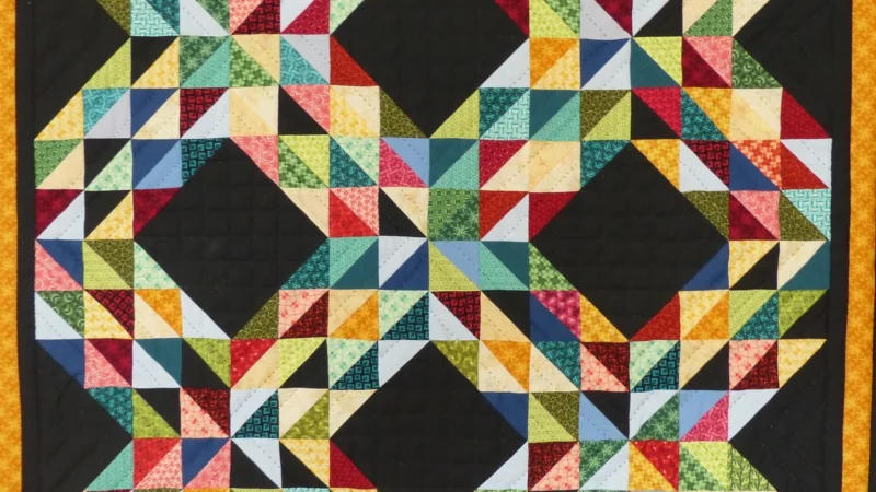 Dywan Patchwork Vintage Różnokolorowy 80X250Cm