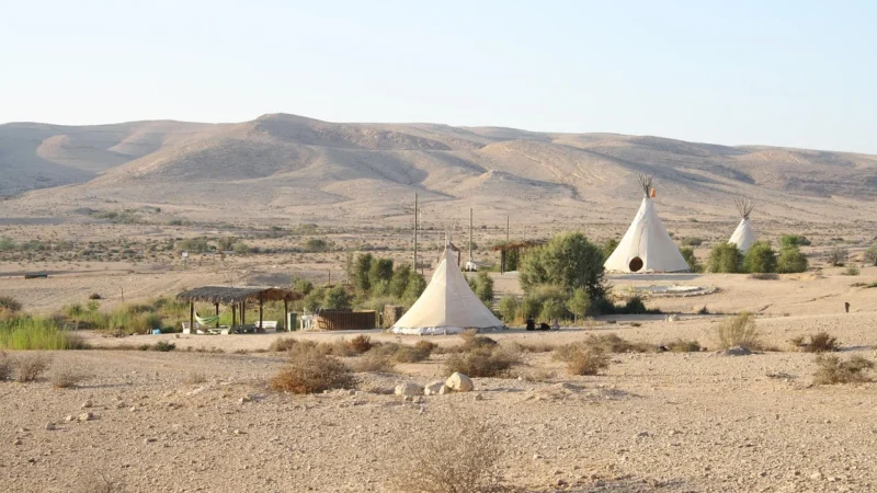 John Drewniany Namiot Tipi Kremowy Duży 130077204