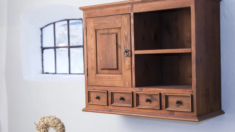 Komoda Szafka 3D3S Biała 110Cm Szuflady Regał