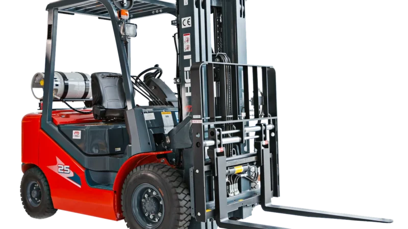 Leantoys Klocki Konstrukcyjne Wózek Widłowy 388El