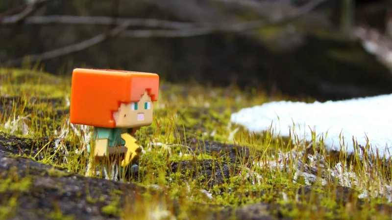 Mattel Minecraft Comic Maker Steve W Skórzanej Zbroi Gcc11/Glc66