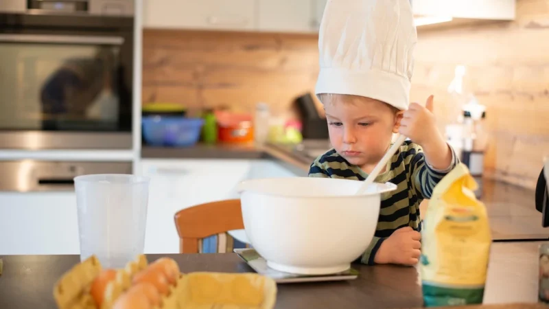MeowBaby Kitchen Helper Premium Pomocnik Kuchenny dla Dziecka