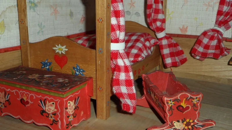 pomocnik kuchenny 2w1 drewno