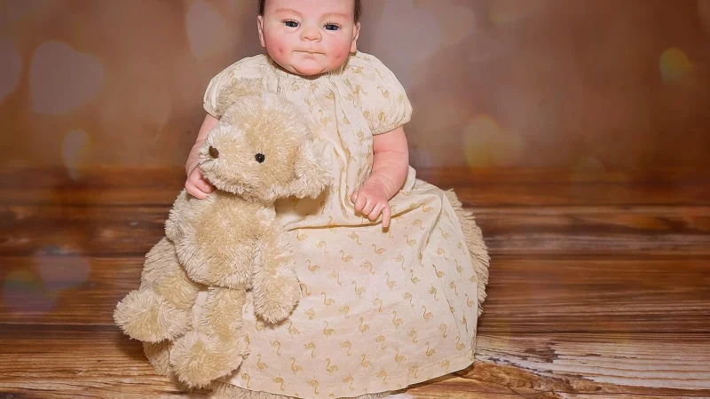 Rauber Lalka Baby Nica Sukienka Różowy 46Cm