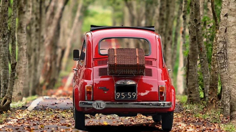 Samochód Mini Fiat 500 Abarth
